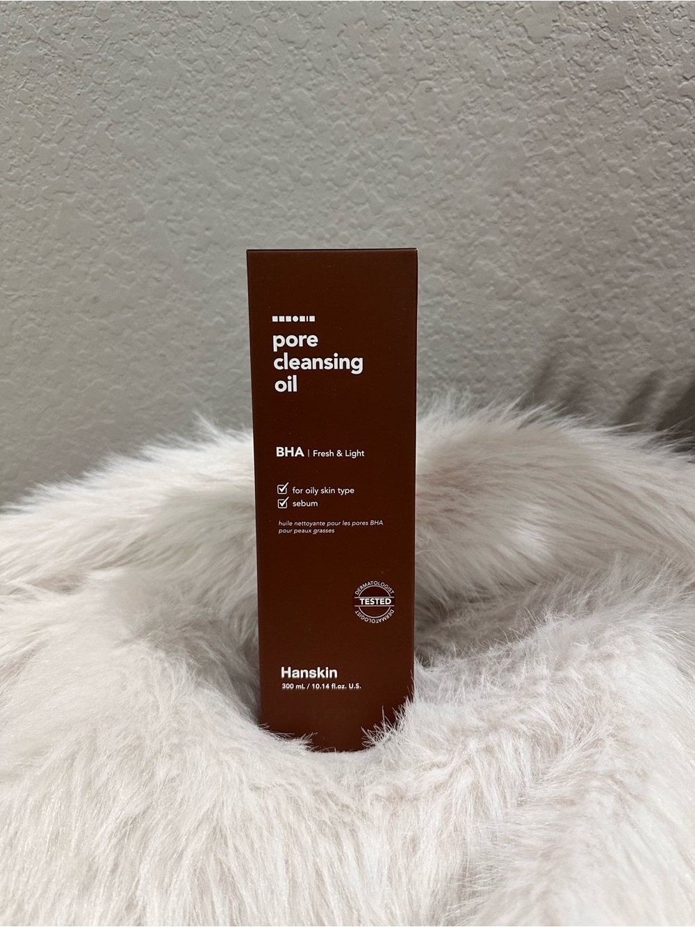 Hanskin Pore Cleansing Oil BHA 300ml - NEW & SEALED - EXP 2027